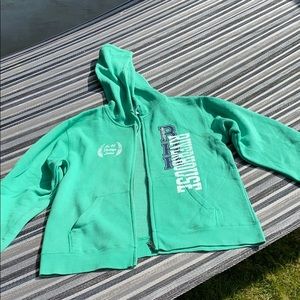 Zip up hoodie